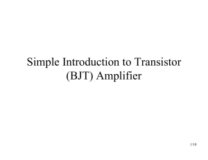 Simple Introduction to Transistor