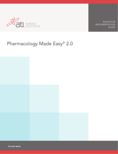 Pharmacology Made Easy® 2.0
