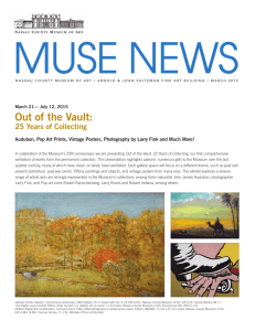 Out of the Vault: - Nassau County Museum of Art