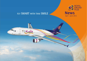 FLY SMART WITH THAI SMILE