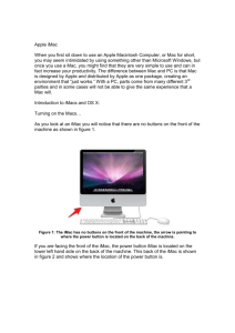 Apple iMac OS X