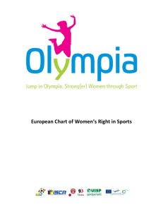 European Chart of Women's Right in Sports