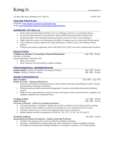 Kieng's Resume