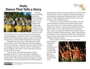 Hula: Dance That Tells a Story