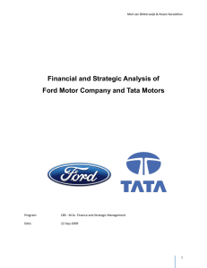 Strategic Analysis and Valuation of a Company