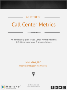 Call Center Metrics