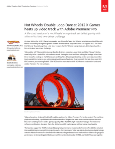 Hot Wheels® Double Loop Dare at 2012 X Games heats up