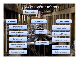 Types of Electric Motors