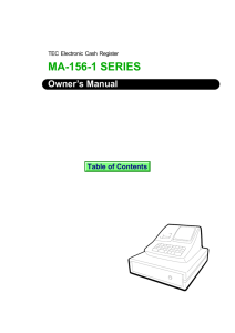 MA-156-1 Service Manual