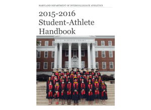 2014-2015 Student-Athlete Handbook