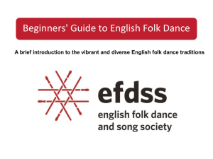 What is English Folk Dance? - the English Folk Dance and Song