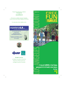 L.A. County Free Fun for Families