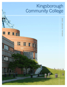 2009 Report - Kingsborough Community College