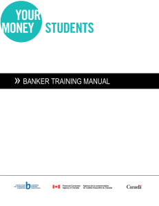 Banker Training Manual