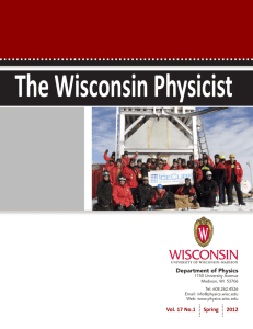 Vol. 17 No. 1, 2012 - Department of Physics