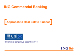 ING Commercial Banking - Università degli studi di Bergamo