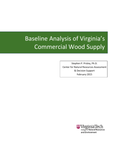 Baseline Analysis of Virginia's Commercial Wood Supply