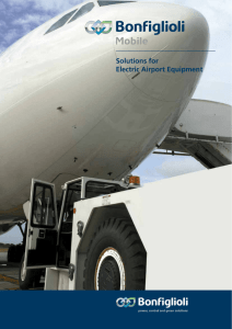 Solutions for Electric Airport Equipment