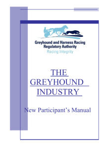 the greyhound industry