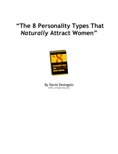 The 8 Personality Types That Naturally Attract