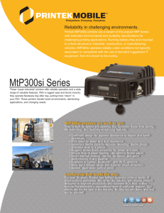 MtP300si Series