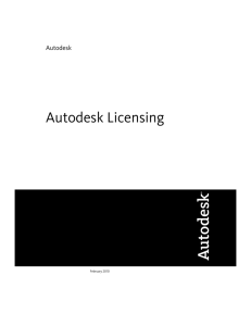 Autodesk Licensing - Support & Learning