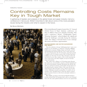 Controlling Costs Remains Key in Tough Market