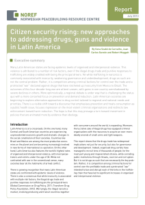 Citizen Security Rising: New Approaches to Addressing Drugs