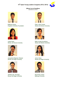 to view the Official List of Qualifiers for AYLC 2013.