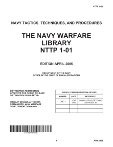 The Navy Warfare Library