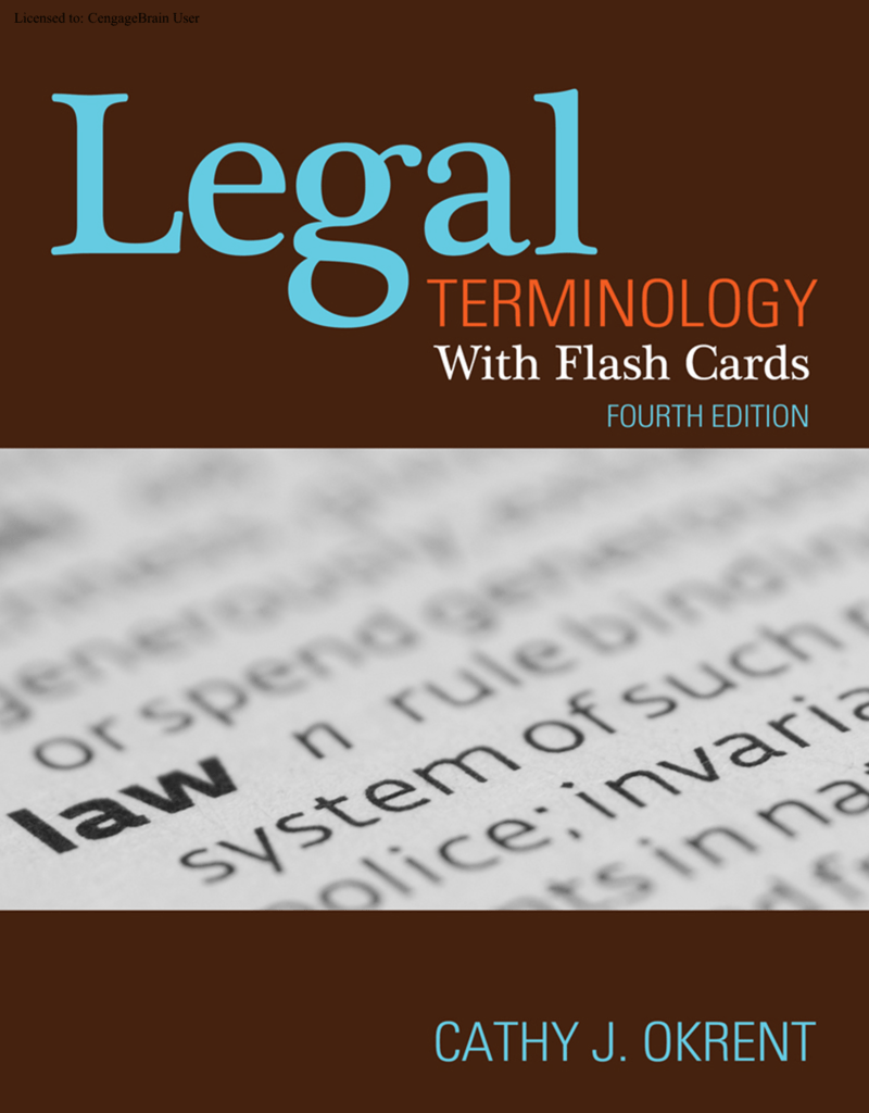 case study 5 16 legal terminology