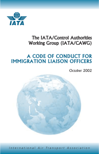 The IATA/Control Authorities Working Group (IATA/CAWG) A CODE