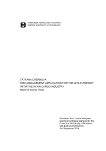 tatyana chernova risk management application for the iata e