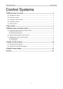 Control Systems