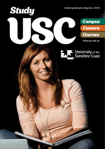 USC Campus Careers Courses - University of the Sunshine Coast