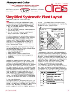 Simplified Systematic Plant Layout Management Guide