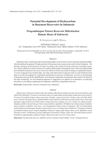 Potential Development of Hydrocarbon in Basement Reservoirs In