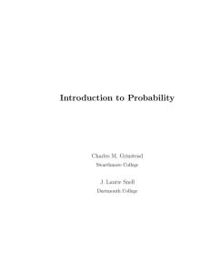 Introduction to Probability - Handbook of Space Astronomy