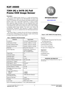 KAF-40000 - ON Semiconductor