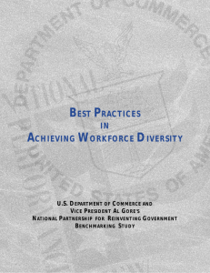 Best Practices in Achieving Workforce Diversity (October 2000)