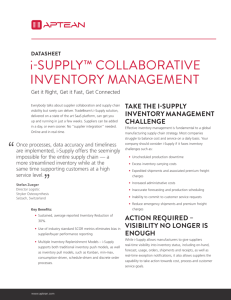 i-Supply Datasheet