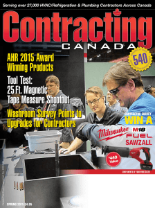 WIN A AHR 2015 Award Winning Products Tool Test: 25 Ft