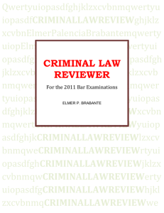 criminal law reviewer