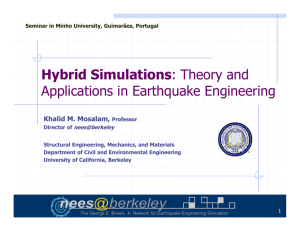 Hybrid Simulations - msc