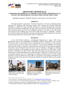 Armature Crosswalls: A Proposed Methodology to Improve the