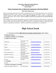High School South - Toms River Regional Schools