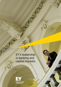 EY's leadership in banking and capital markets