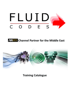 Fluid Codes Training Catalogue
