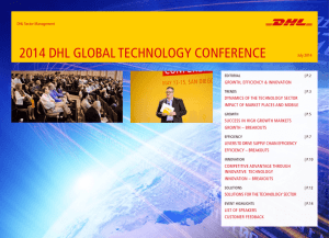 2014 DHL GLOBAL TECHNOLOGY CONFERENCE