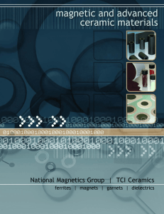 Catalog - National Magnetics Group